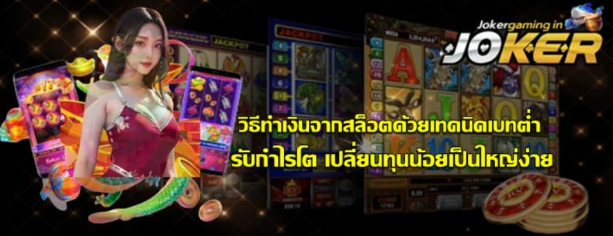 วิธีทำเงินจากสล็อตด้วยเทคนิคเบทต่ำ