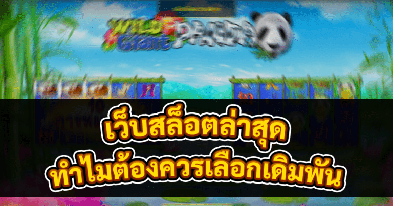 เว็บสล็อตล่าสุด