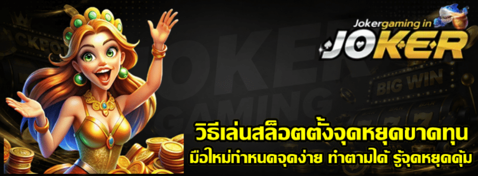 วิธีเล่นสล็อตตั้งจุดหยุดขาดทุน